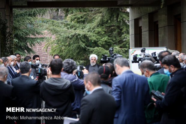 Sidelines Rouhani cabinet’s last session of the year 