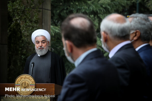 Sidelines Rouhani cabinet’s last session of the year 