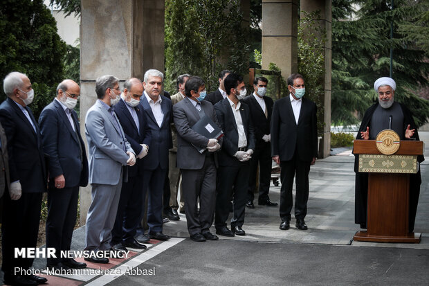 Sidelines Rouhani cabinet’s last session of the year 