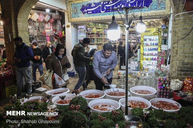 Tajrish Bazaar on eve of Nowruz