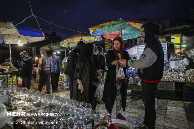 Tajrish Bazaar on eve of Nowruz