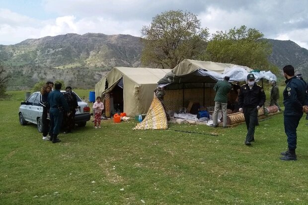  ۱۳۷ تخته چادر در طبیعت ایلام جمع آوری شد