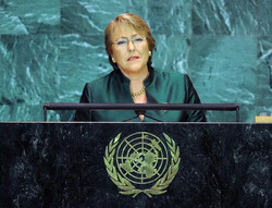 The United Nations High Commissioner for Human Rights chief Michelle Bachelet