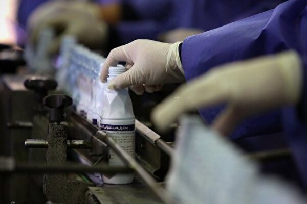 جوانان مهریزی ۱۰۰۰ تن مواد ضدعفونی کننده تولید کردند 
