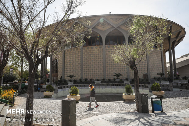 معابر اصلی مرکز شهر تهران در روز 5 فروردین 99