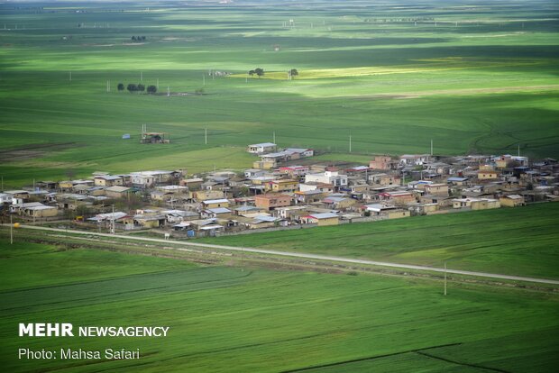 گشت هوایی هلال احمر گلستان