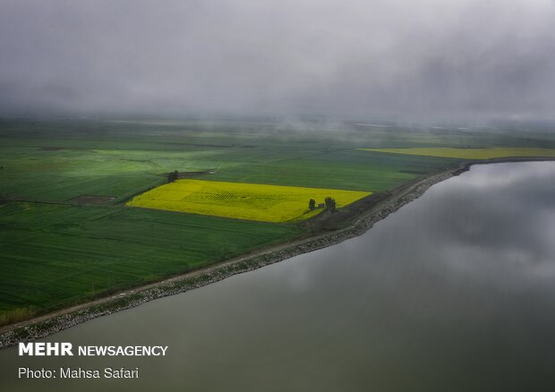 گشت هوایی هلال احمر گلستان