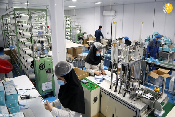 Face mask production line inaugurated in Tehran