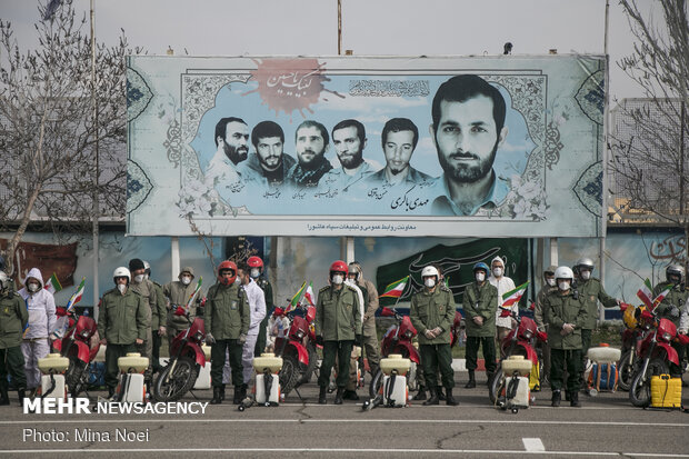 Tabriz hosts IRGC’s Ground Forces Biological Defense Drill
