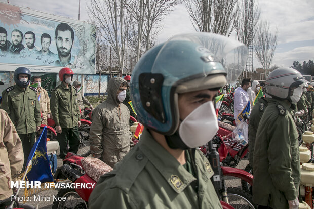 Tabriz hosts IRGC’s Ground Forces Biological Defense Drill
