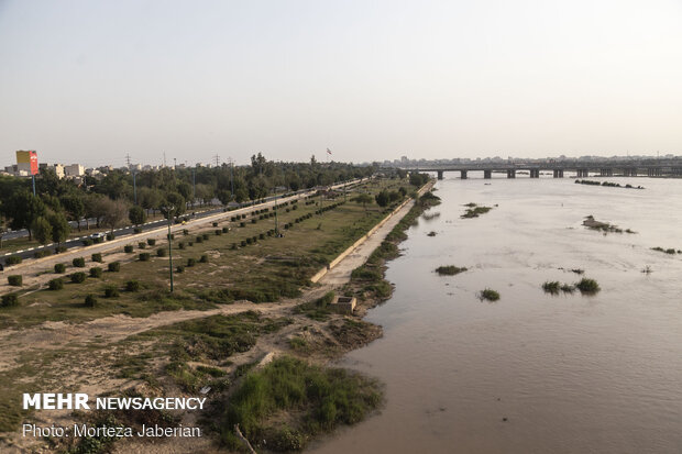 Ahvaz streets deserted under Covid-19 outbreak