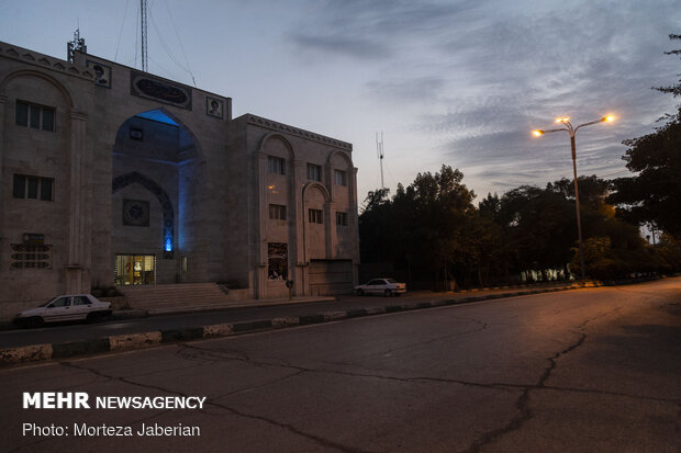 Ahvaz streets deserted under Covid-19 outbreak