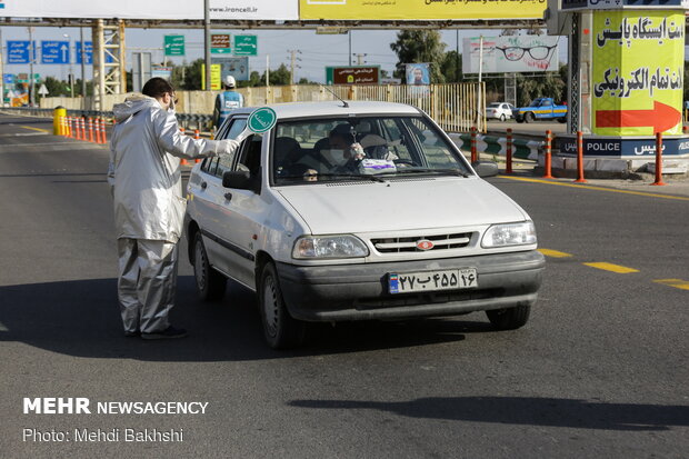 Travel restrictions in Tehran-Qom road due to coronavirus
