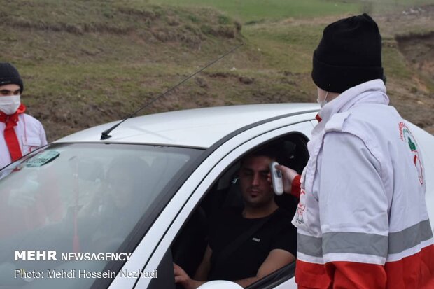 ممنوعیت تردد خودروهای غیر پلاک گیلان در گردنه حیران