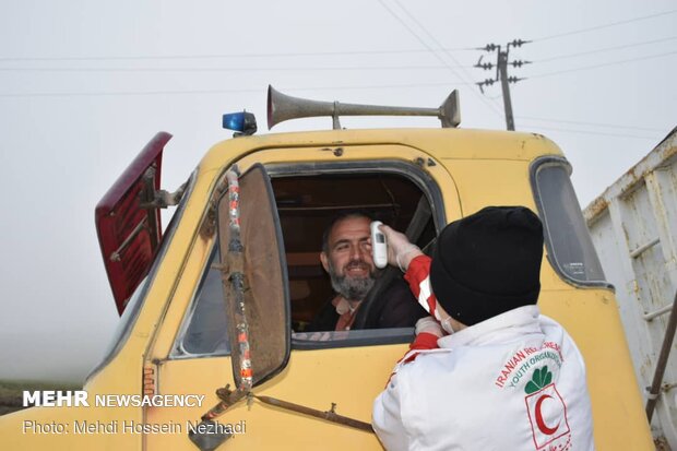 ممنوعیت تردد خودروهای غیر پلاک گیلان در گردنه حیران