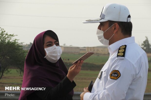 طرح کنترل ورودی و خروجی های خوزستان تا ۲۱ فروردین اجرا می شود