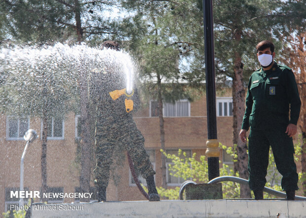 IRGC’s Ground Forces Biological Defense Drill in Semnan
