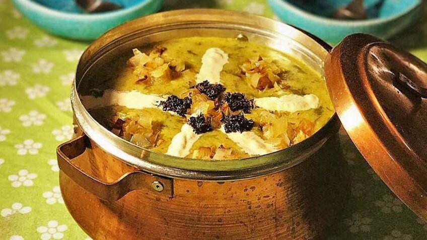 طبخ غذاهای محلی کرمانشاه در قرنطینه خانگی