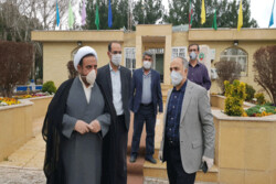 مدیرکل تبلیغات اسلامی قزوین از آرامستان بهشت فاطمه بازدید کرد