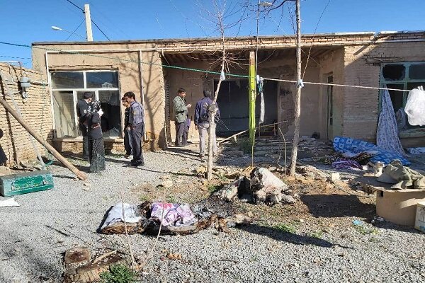 انفجار یک منزل مسکونی در روستای دزج دهاقان