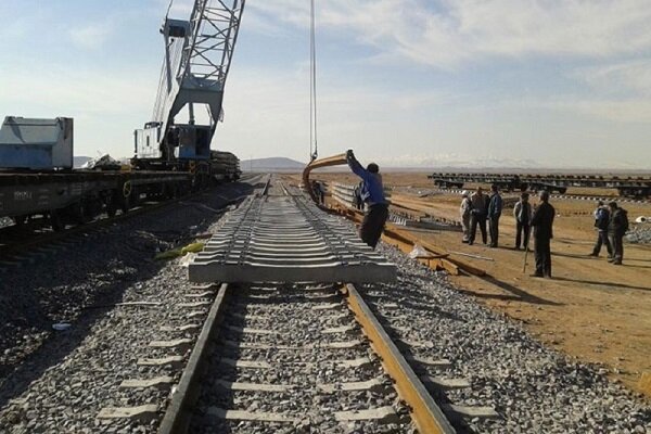 عملیات اجرایی راه آهن اردبیل طبق برنامه پیش می‌رود