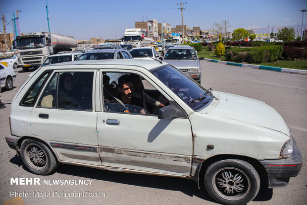 Controlling commutes in Yazd