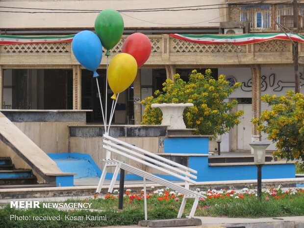 Ahvaz streets deserted under Covid-19 outbreak