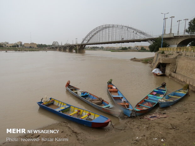 Ahvaz streets deserted under Covid-19 outbreak