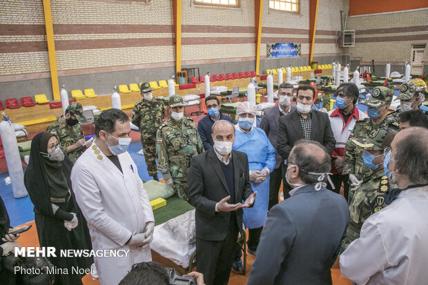 Army Ground Forces inaugurates mobile hospital in NW Iran