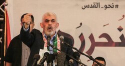 السنوار:نهایت تلاشمان رابرای تحقق آرمان آزادی فلسطین بکارمی‌گیریم