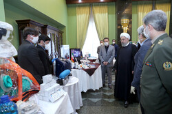 رئيس الجمهورية: قدرات المفكرين الشباب الإيرانيين في مكافحة "كورونا" مدعاة للفخر