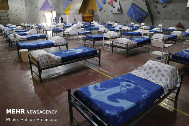 نقاهتگاه بیماران کرونایی توسط ارتش در سقز راه اندازی شد