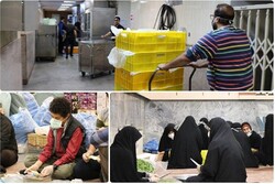 تامین غذای روزانه ۳ بیمارستان توسط نیروهای جهادی دانشگاه شریف/تا مهار کرونا کنار کادر درمان هستیم