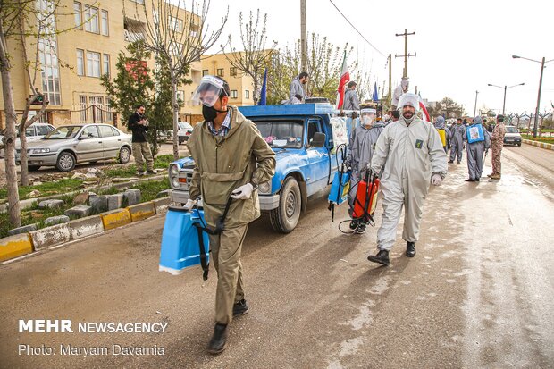 Nationwide Bio-Defense Drill marked in Bojnurd