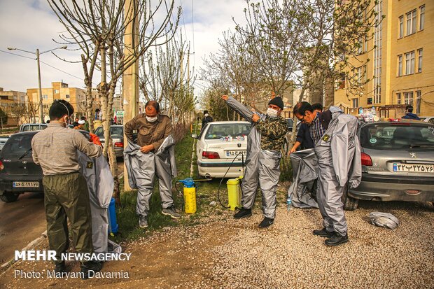 Nationwide Bio-Defense Drill marked in Bojnurd