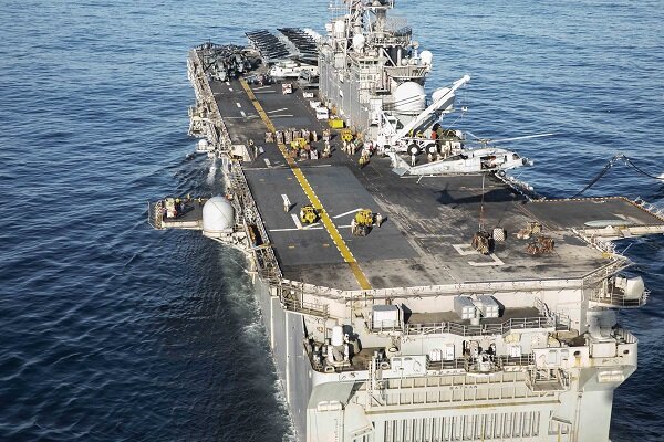 آمریکا یک «ناو جنگی» جدید وارد خلیج فارس کرد