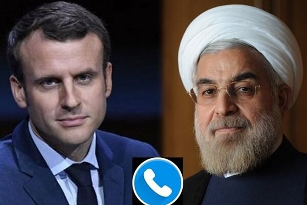 ایرانی صدر کی فرانسیسی صدر سےگفتگو/ امریکی اقدام سکیورٹی کونسل کی قرارداد کے خلاف