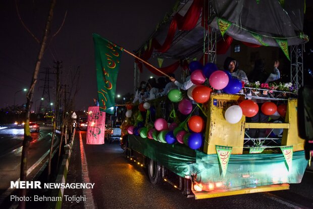 Mid-Shaban celebrations in Tehran