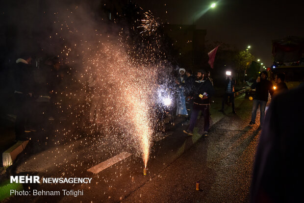 Mid-Shaban celebrations in Tehran