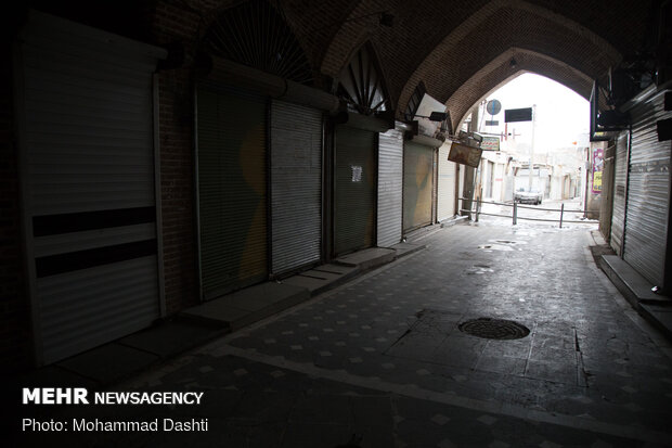 Ardabil Grand Bazaar shutdown amid coronavirus