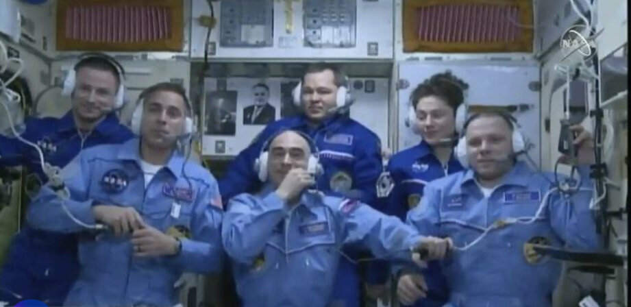 ۳ فضانورد به ایستگاه فضایی بین المللی رسیدند