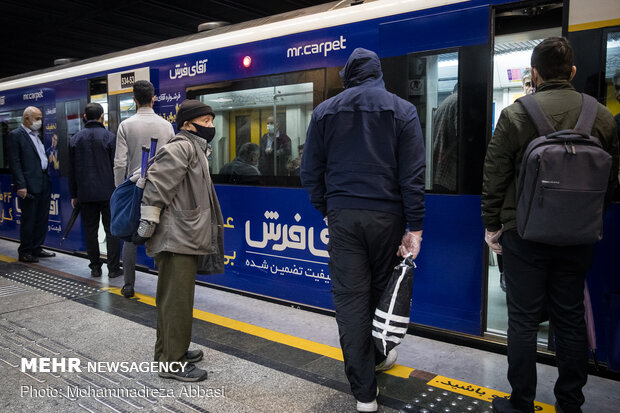 مترو تهران، شنبه بیست و سوم فروردین...