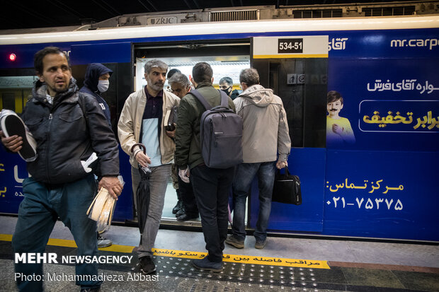 تغییر قیمت بلیت متروی تهران و حومه از ابتدای خردادماه ۱۳۹۹

