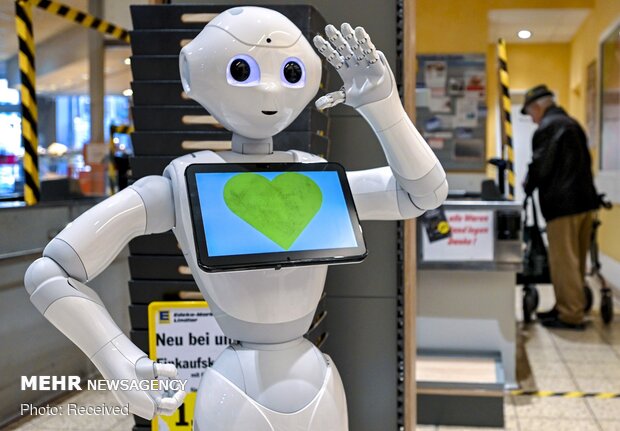 استفاده از ربات ها در روزهای کرونایی