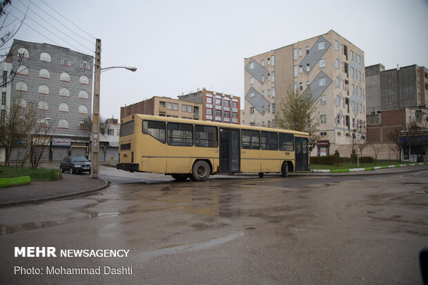 Busy routes blocked in Ardabil to avert coronavirus spread