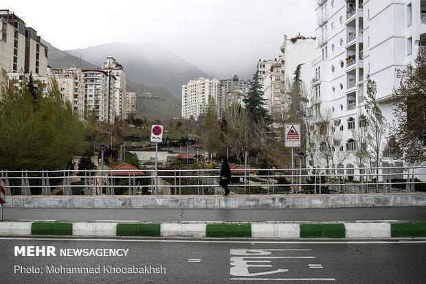 Tehran’s clean air in early spring