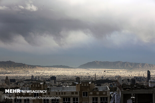 هوای امروز تهرانTehran’s clean air in early spring