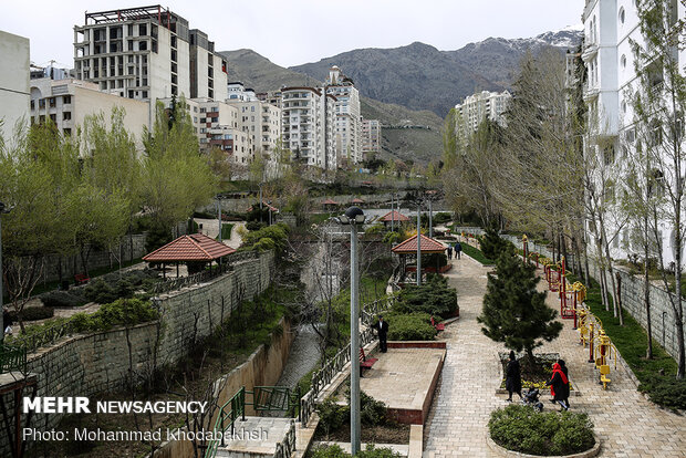 Tehran’s clean air in early spring