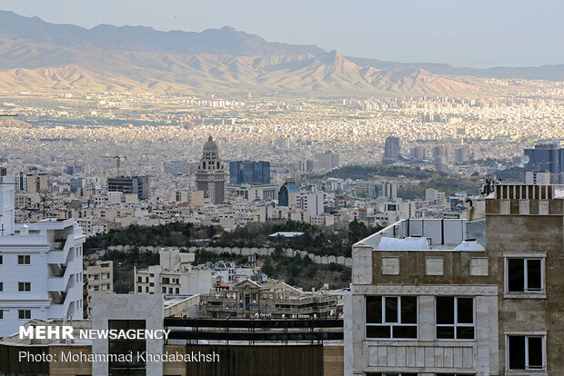 Tehran’s clean air in early spring