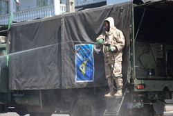 Gilan IRGC Quds Force staged bio-defense drill in Astara